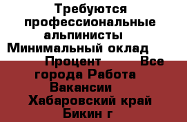 Требуются профессиональные альпинисты. › Минимальный оклад ­ 90 000 › Процент ­ 20 - Все города Работа » Вакансии   . Хабаровский край,Бикин г.